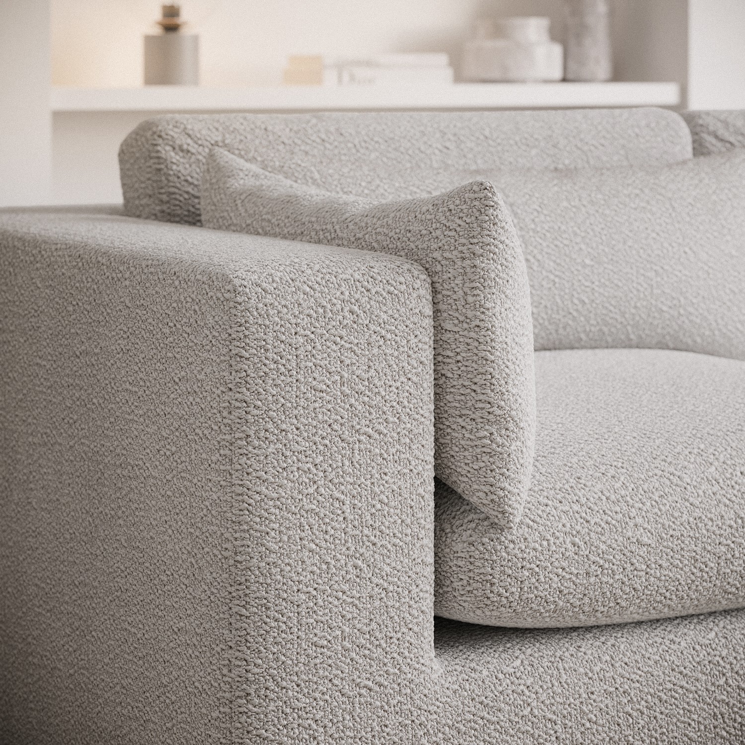 Boucle Sofa Material