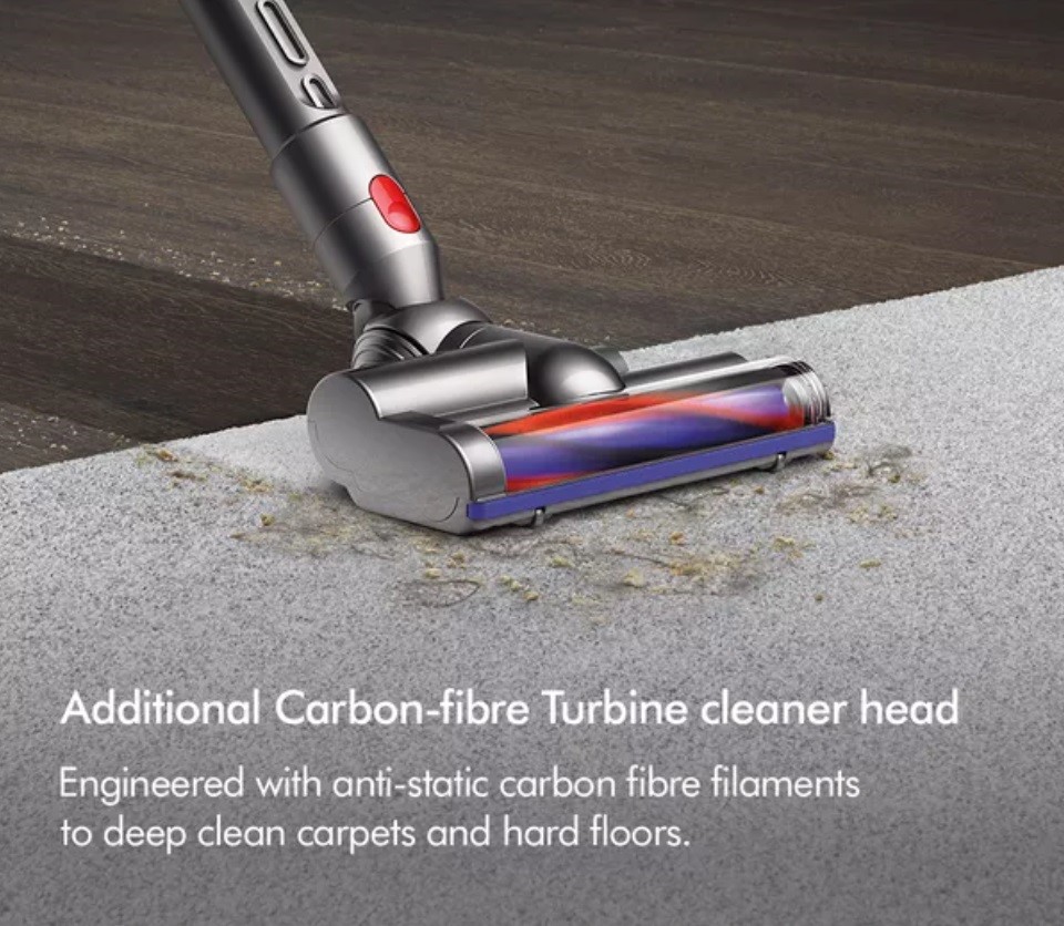 Extra Head for Deeper Cleaning