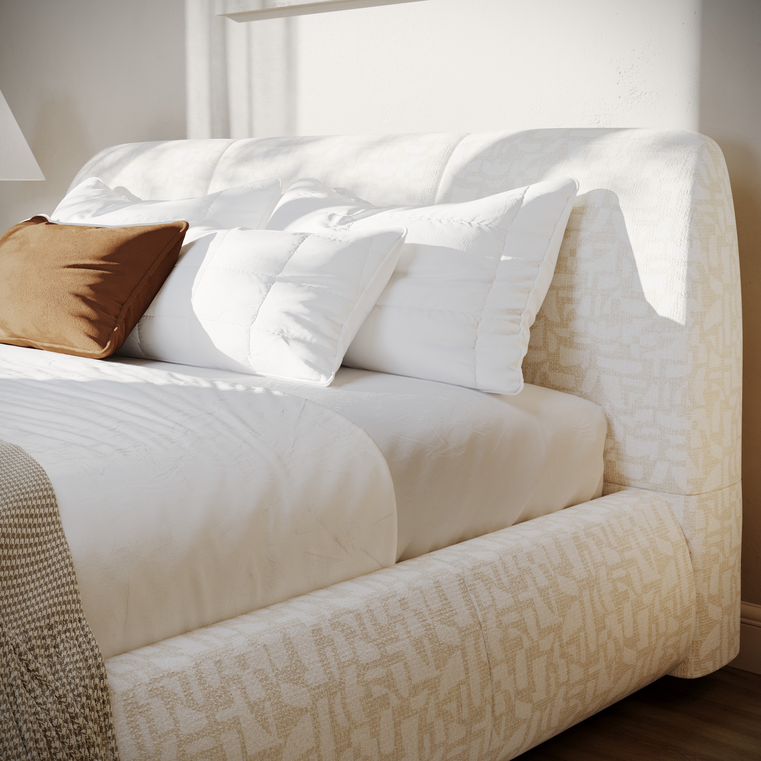 Ciara Curved Headboard