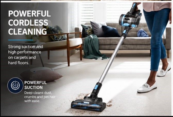 Powerful Cordless Cleaning