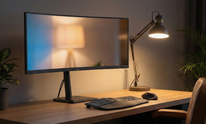 Flexible Ergonomic Stand and Eye Care Technology