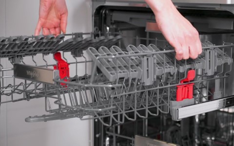 djustable upper Basket dishwasher.