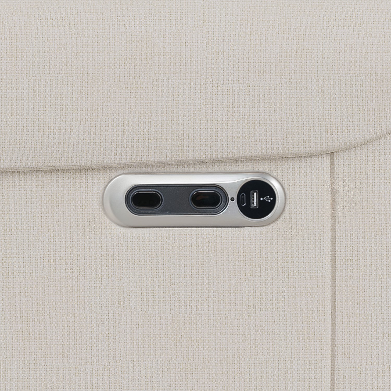 USB ports and recliner controls