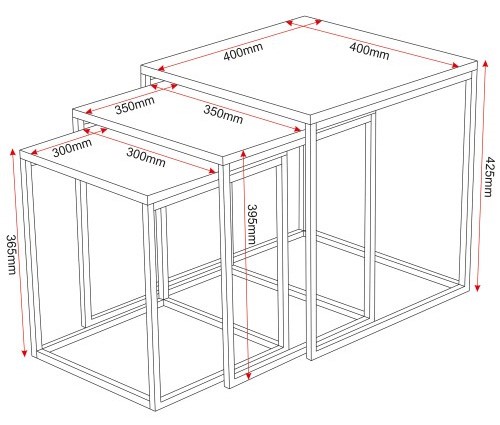 FOL065094 Table dimensions