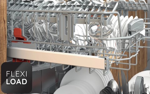 adjustable baskets dishwasher.