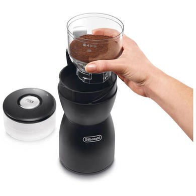 DeLonghi 90g Coffee Grinder Black Page