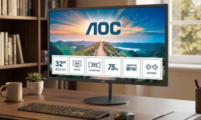 Crystal Clear QHD Resolution: Superior Detail