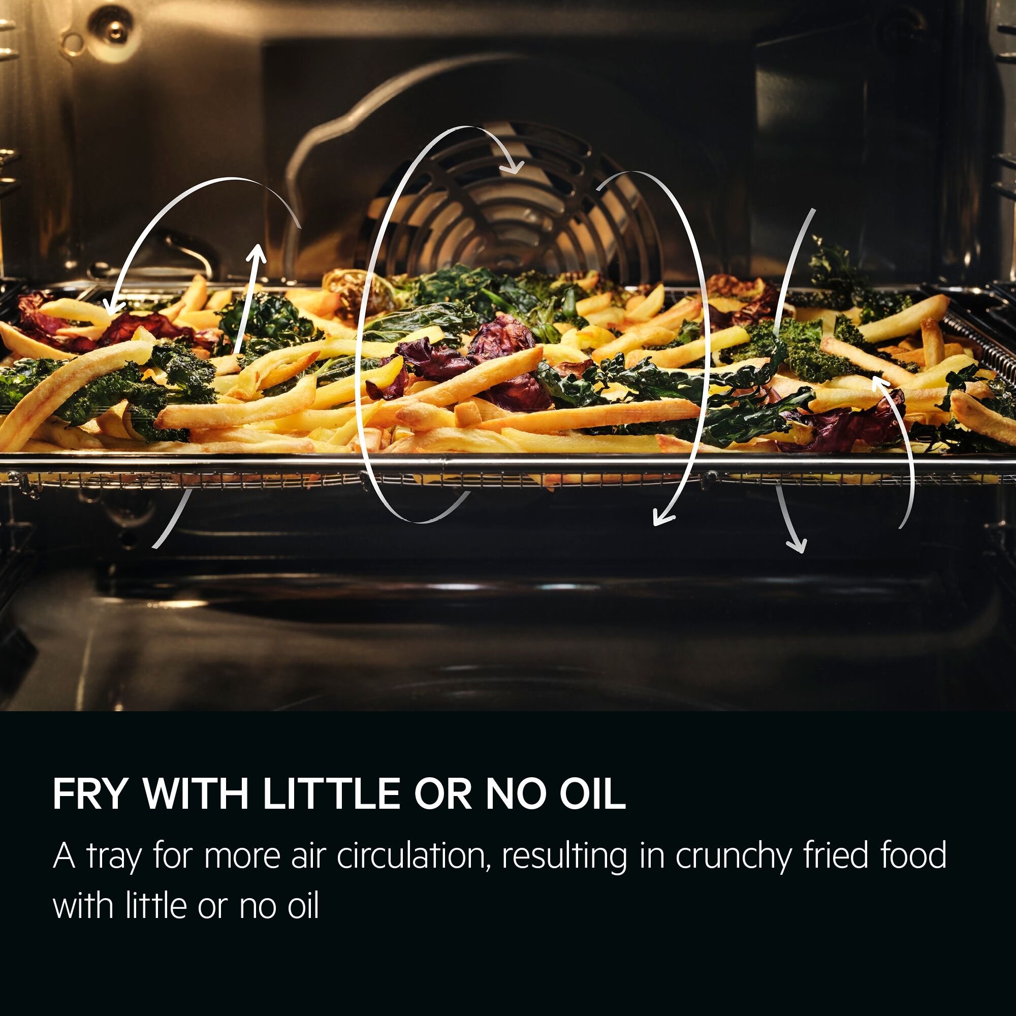 TE7PB731AB AIr fry with little or no oil