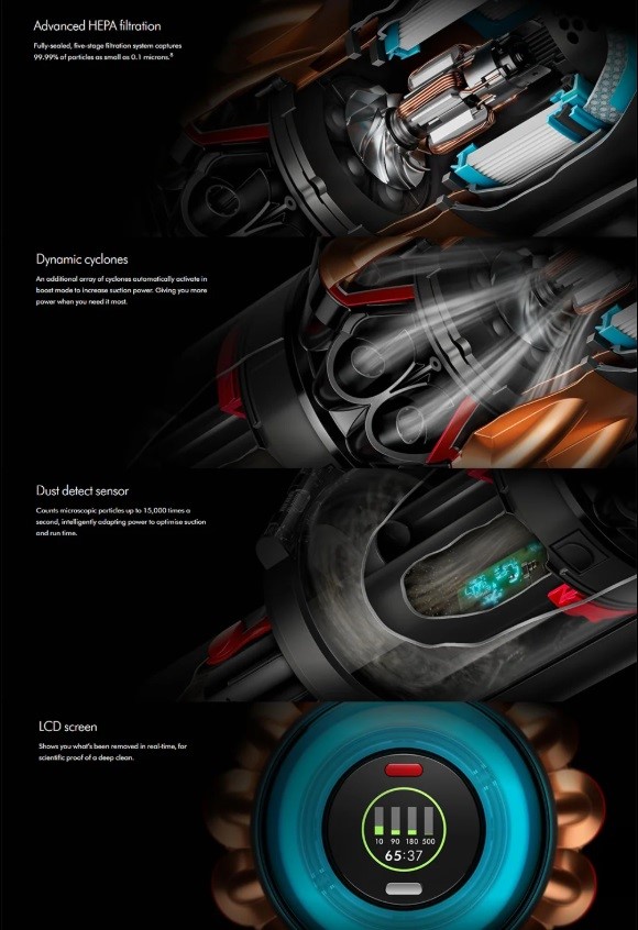 FADE-FREE SUCTION