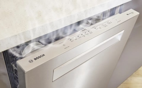 auto open door drying dishwasher.