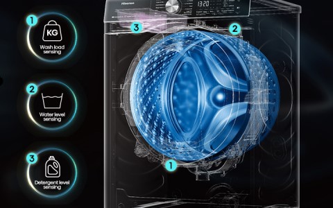 efficient washing machine.