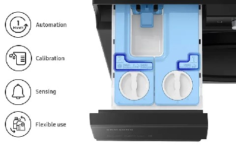 automatic dosing washing machine.
