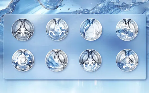 efficient washing machine.