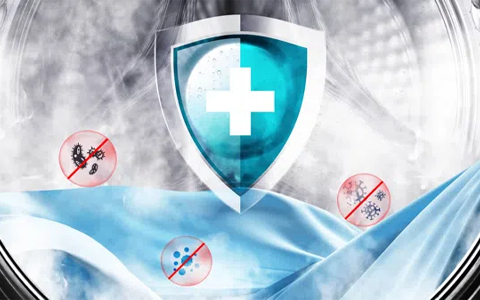 Steam washing machine.